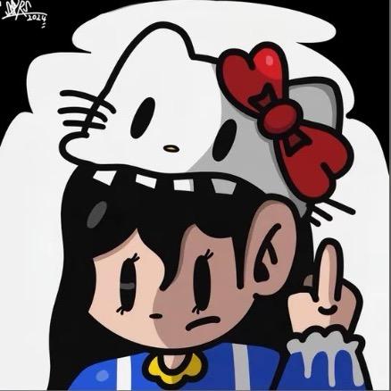 悲伤小猫-