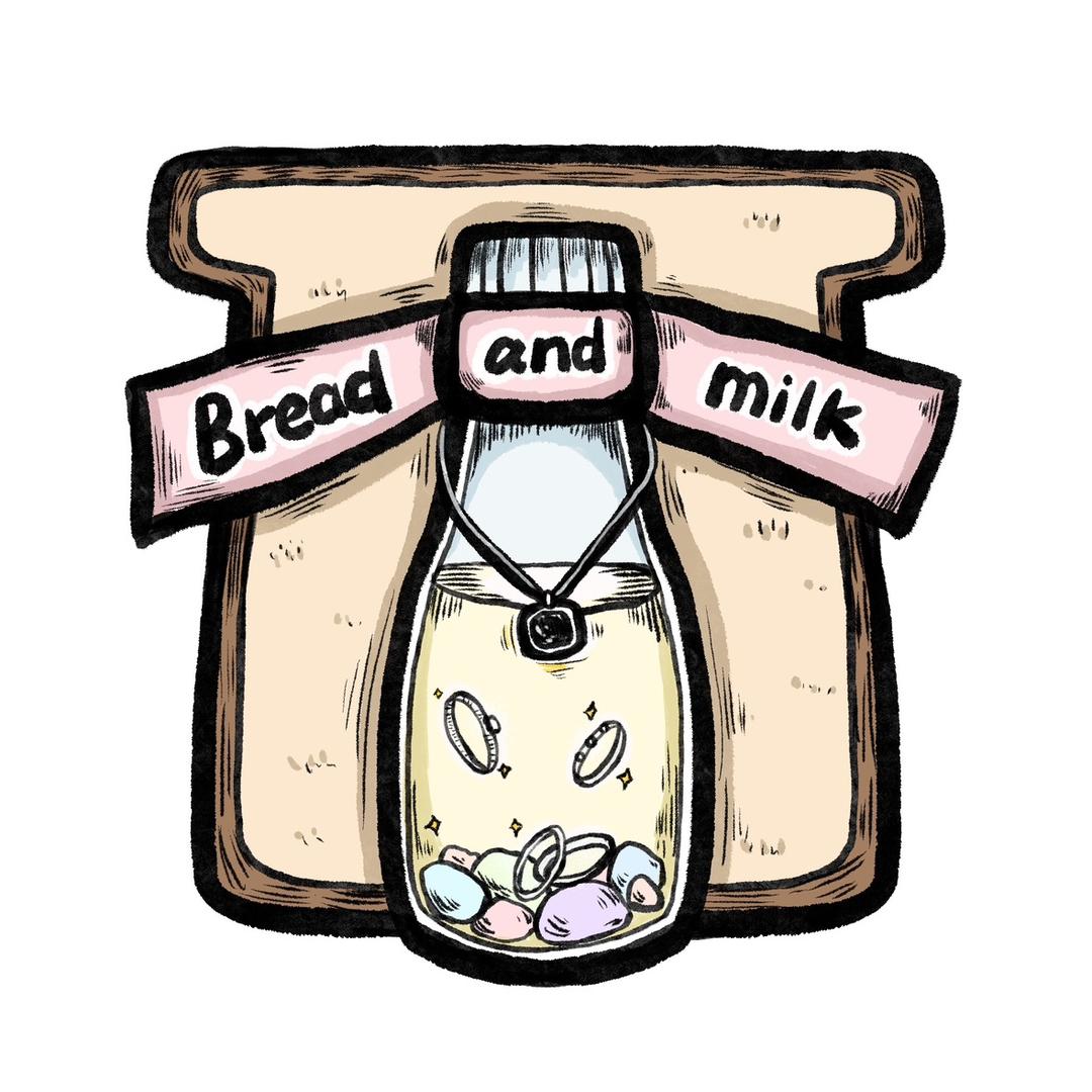 Bread and milk