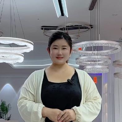 中山鸿语照明灯具小花