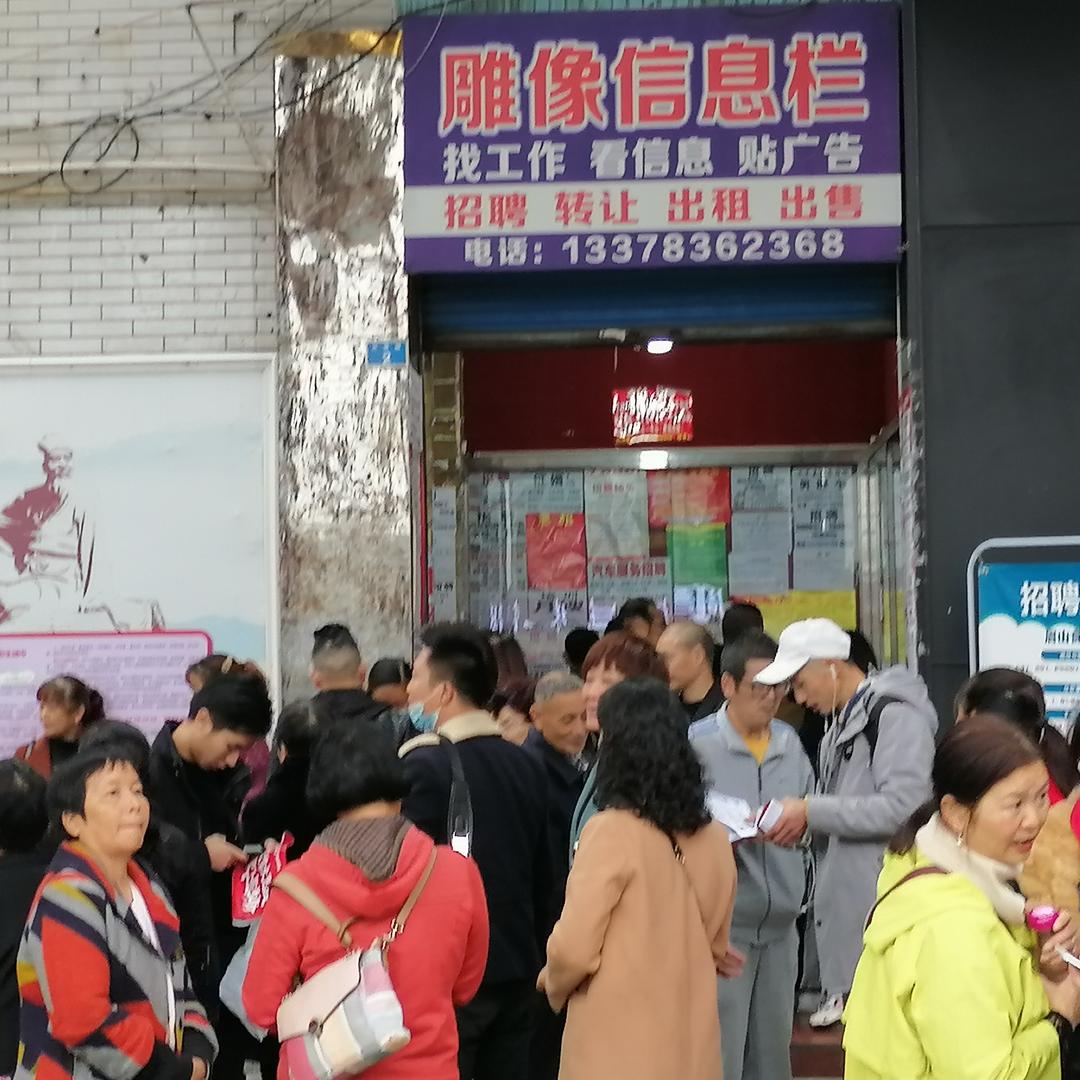 雕像信息栏