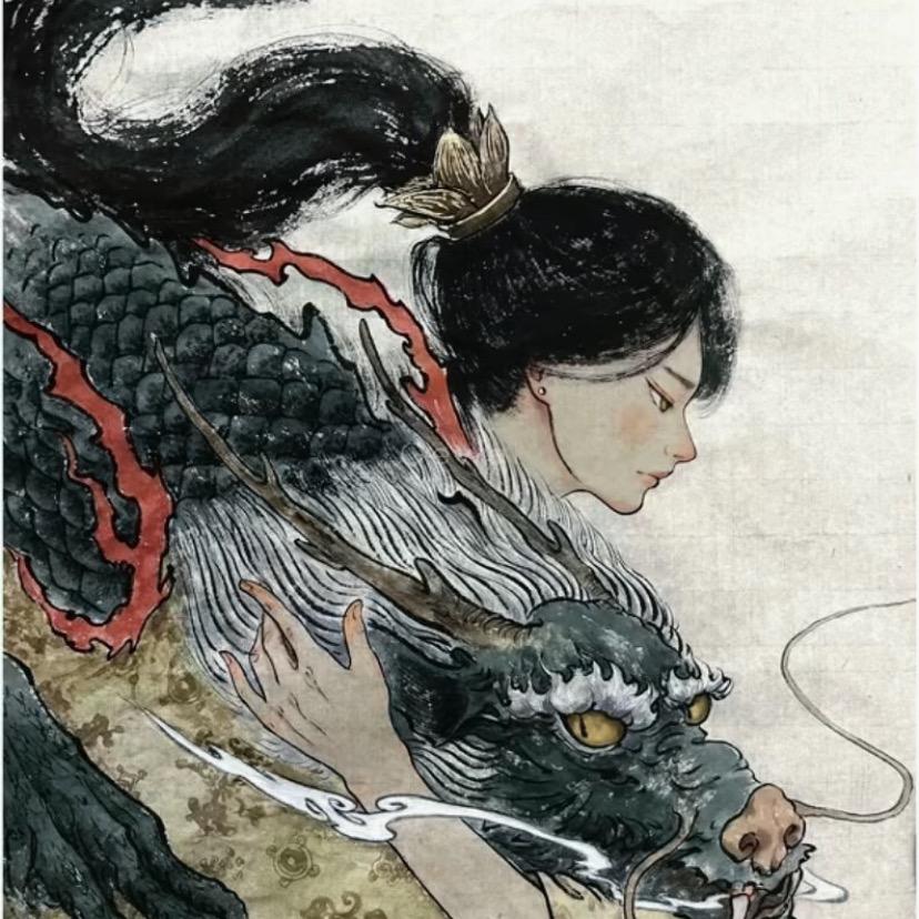 山间风.
