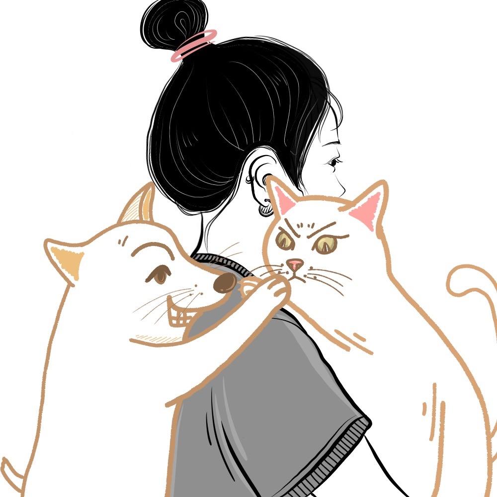 柴犬抱抱（地包天版）