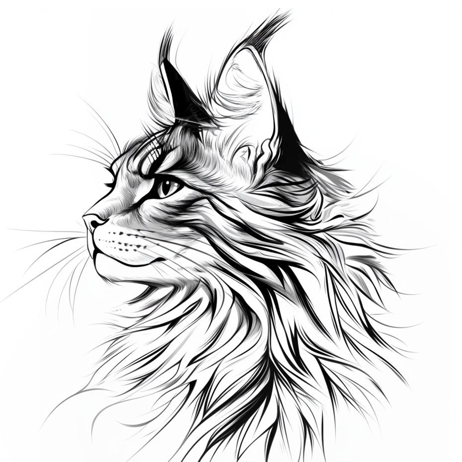 躲猫猫缅因猫舍