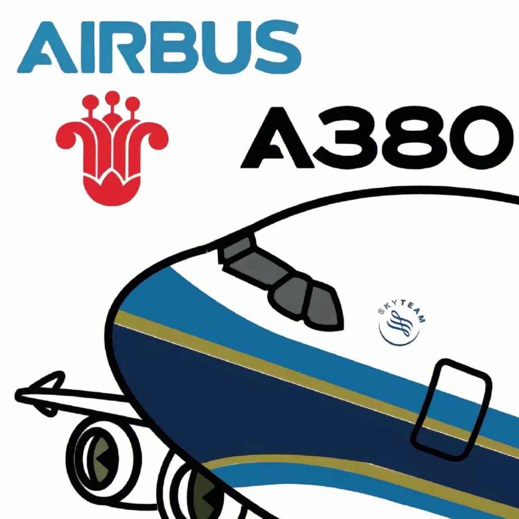 一架南航A380（飞友）➕（车迷）