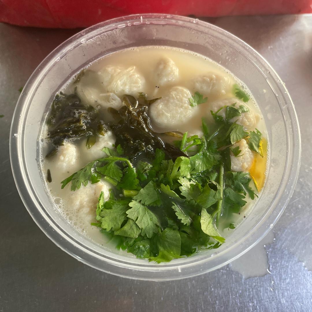 董氏生汆丸子汤，老四面钟