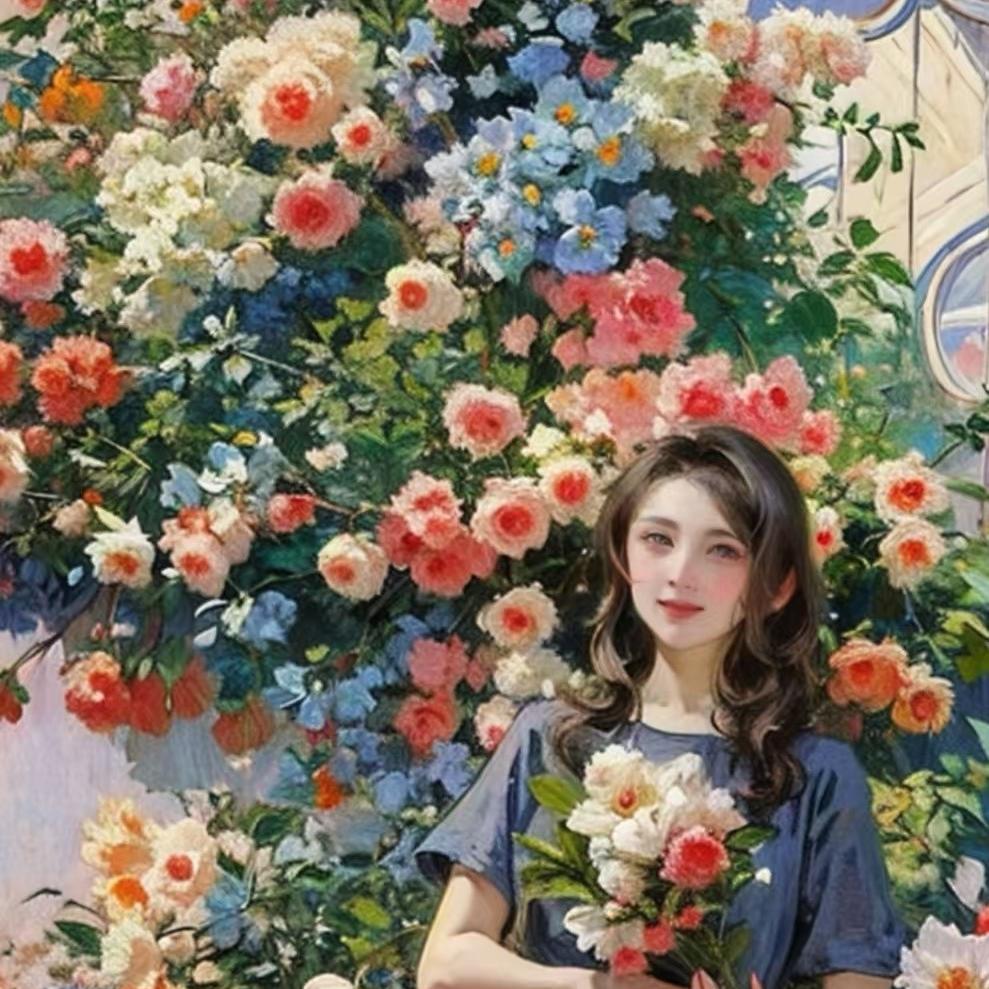 花妍月色