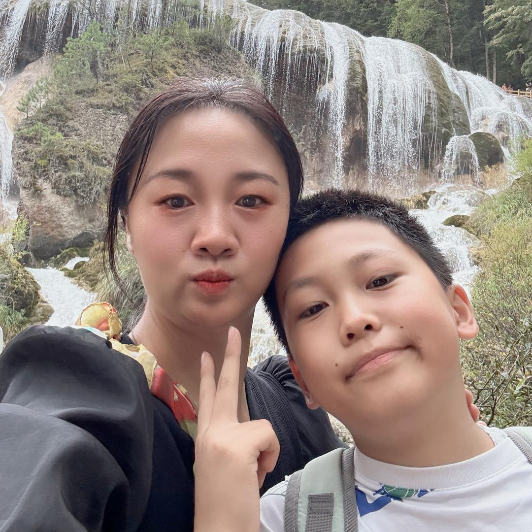 大宝和妈妈💕