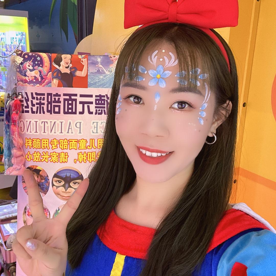 画德元面部彩绘（收学员）