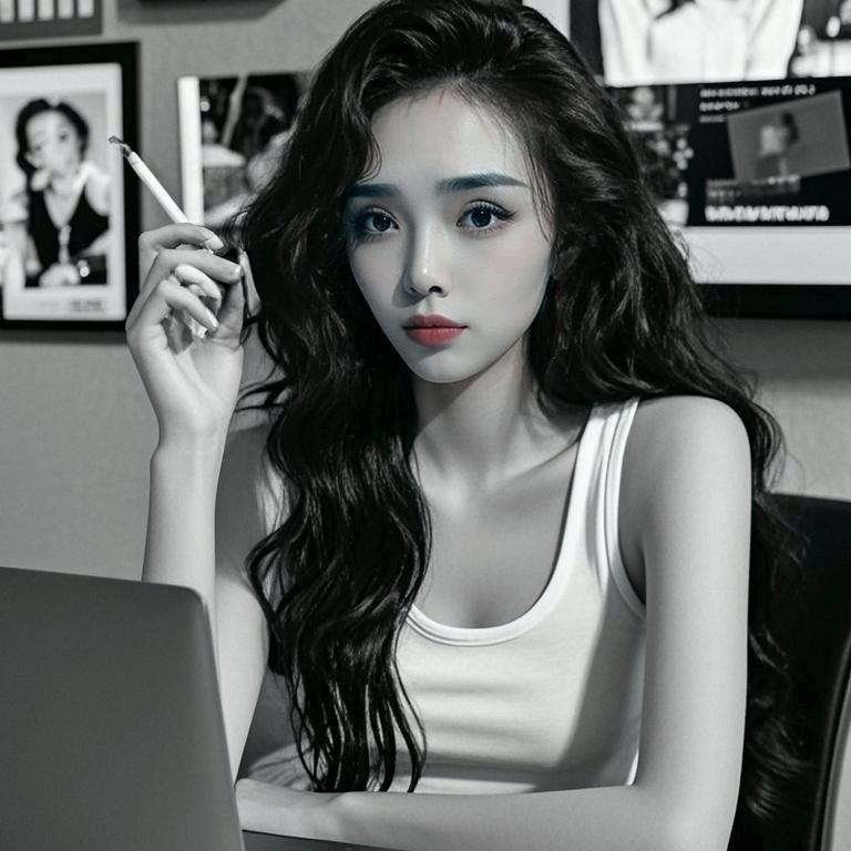 姐、高冷范。