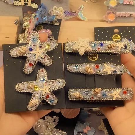 大发发饰（醋酸抓夹，手作边夹）