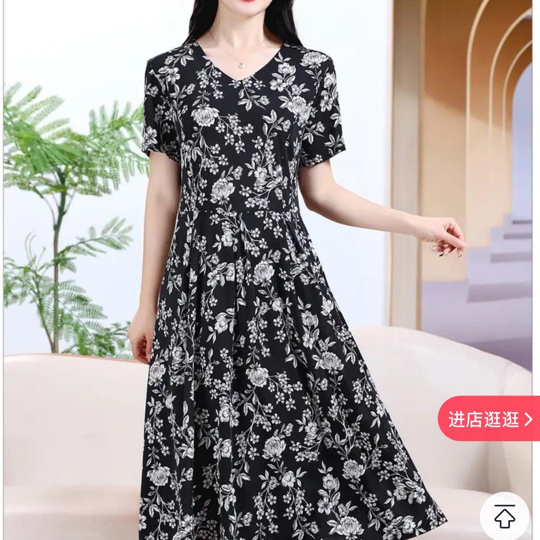 菲菲中年女装连衣裙