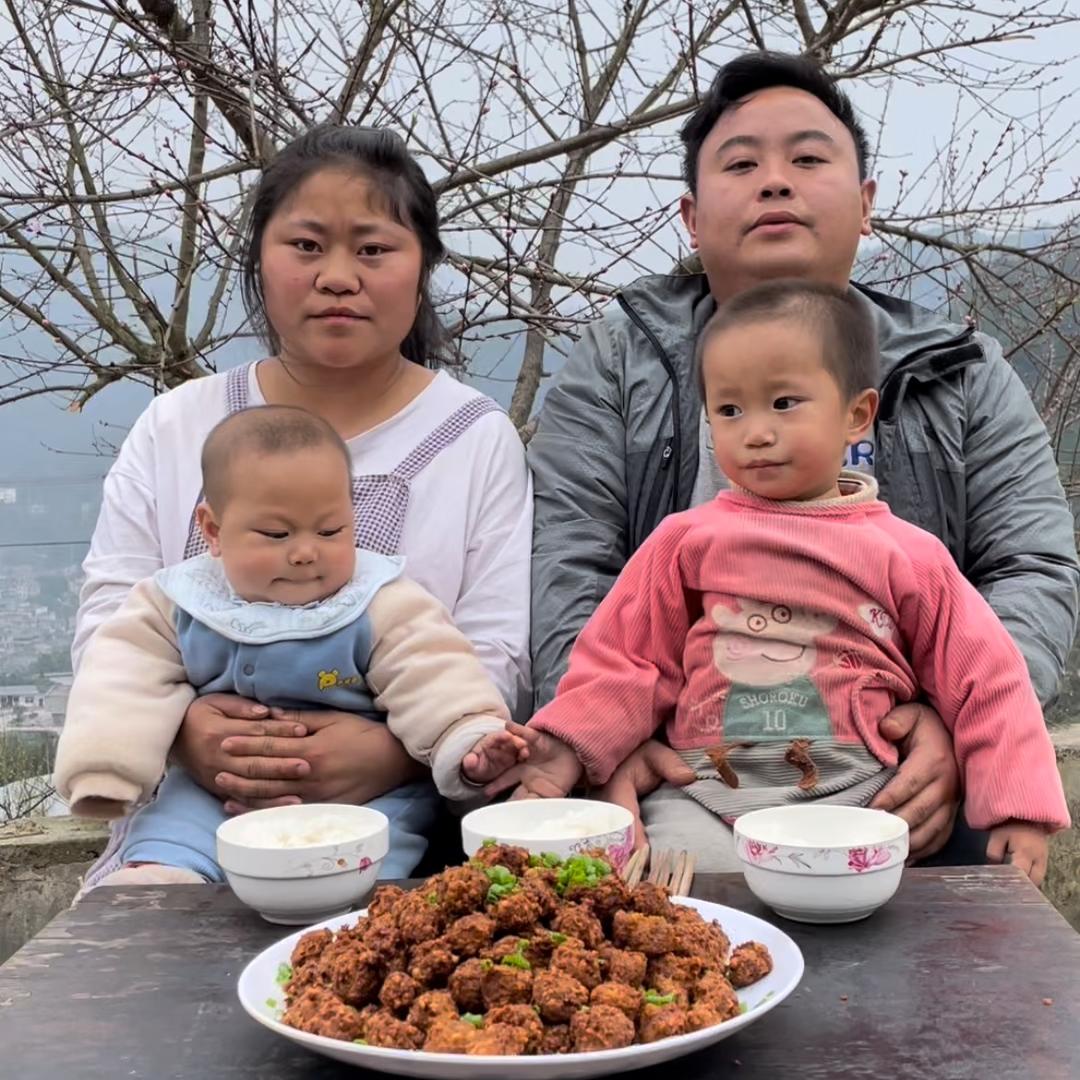 农村小胖的一家！@抖音