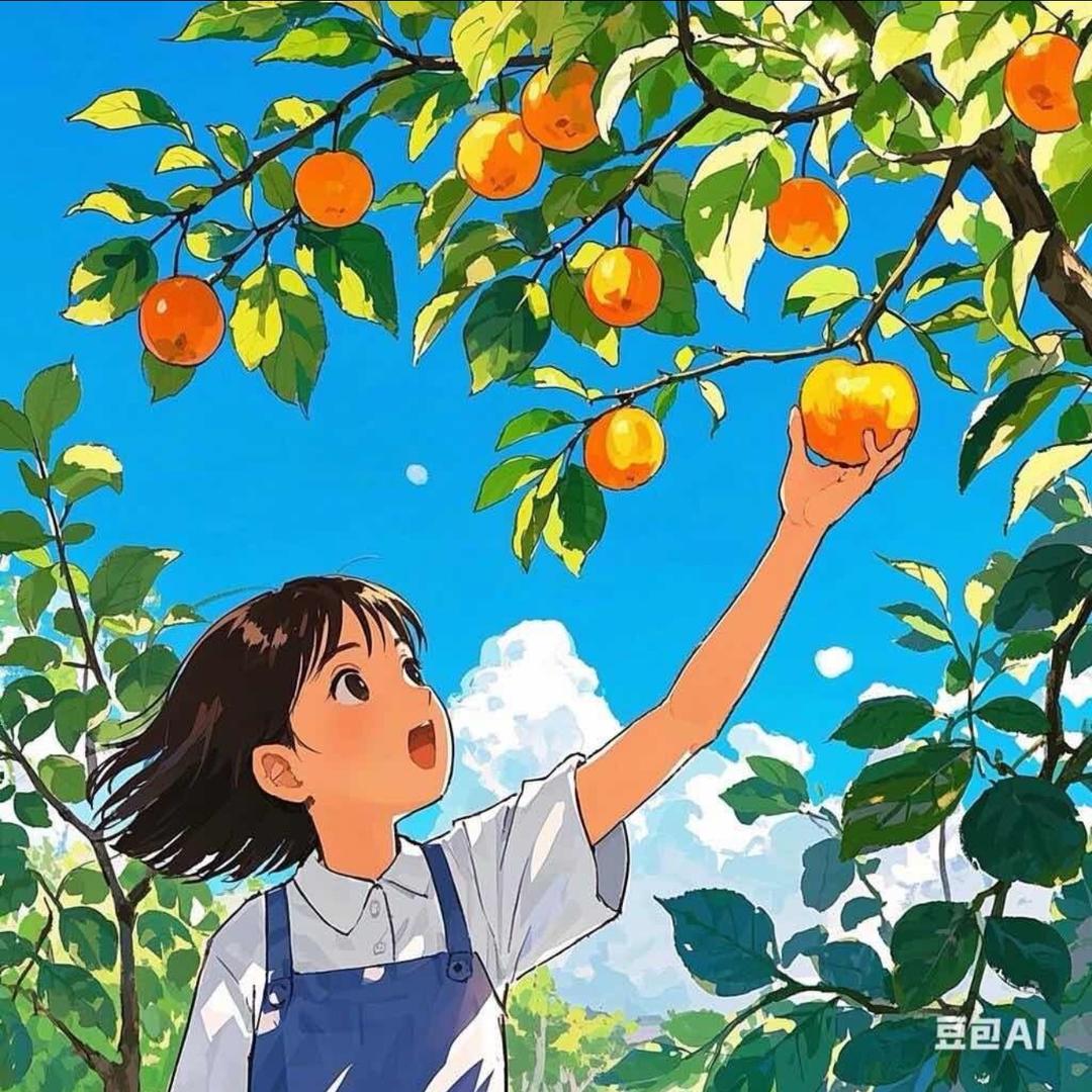 小圆聊果树