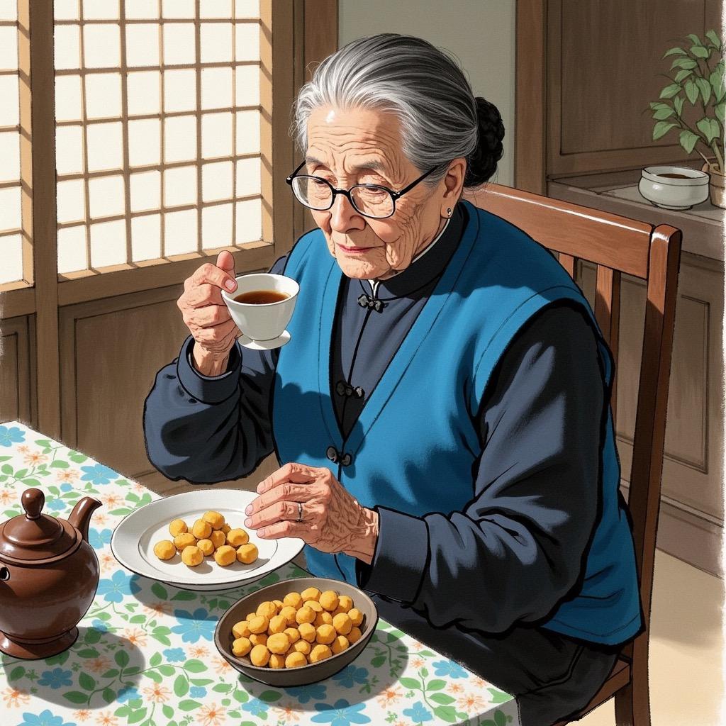 治愈的罗奶奶
