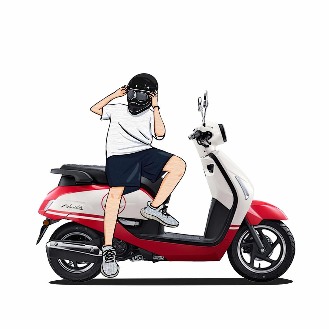 小陈买机车了
