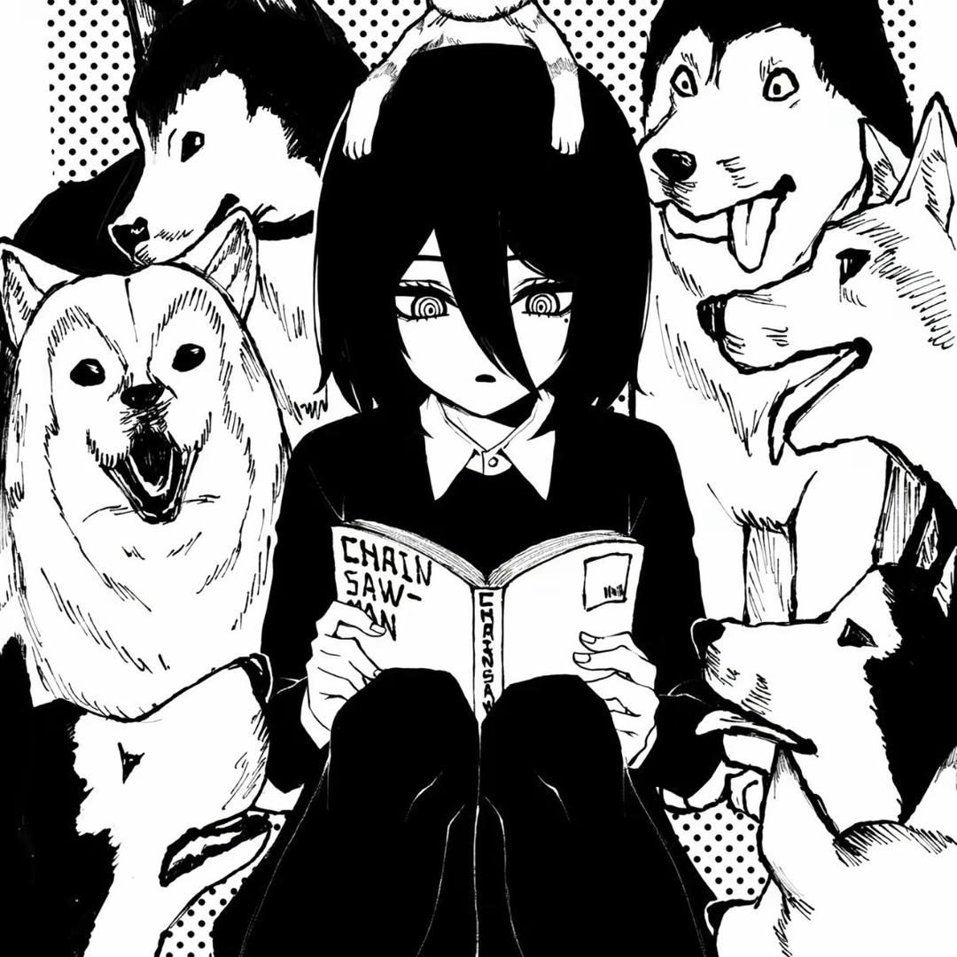 秋猫喂鱼