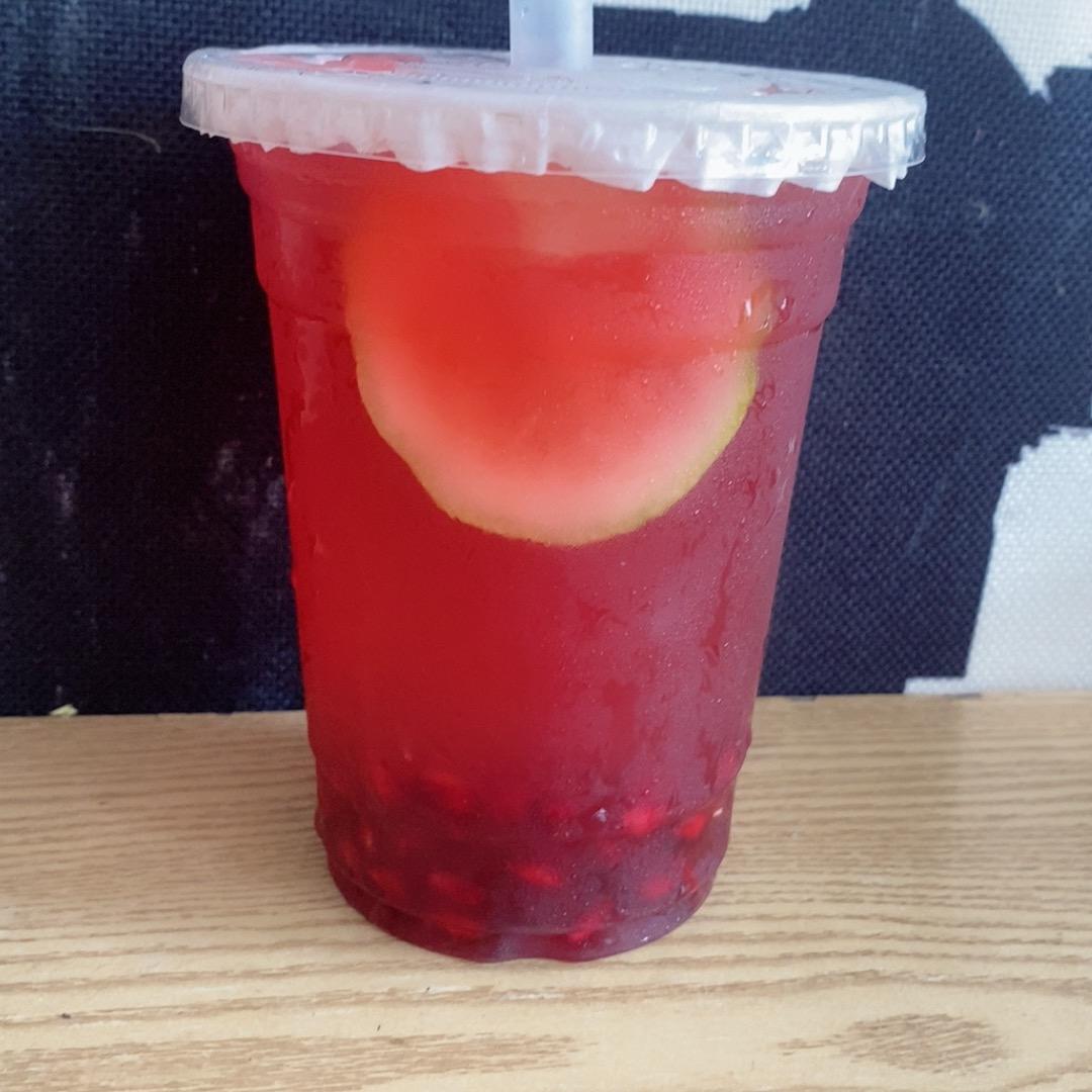 百堡汉堡手打柠檬茶