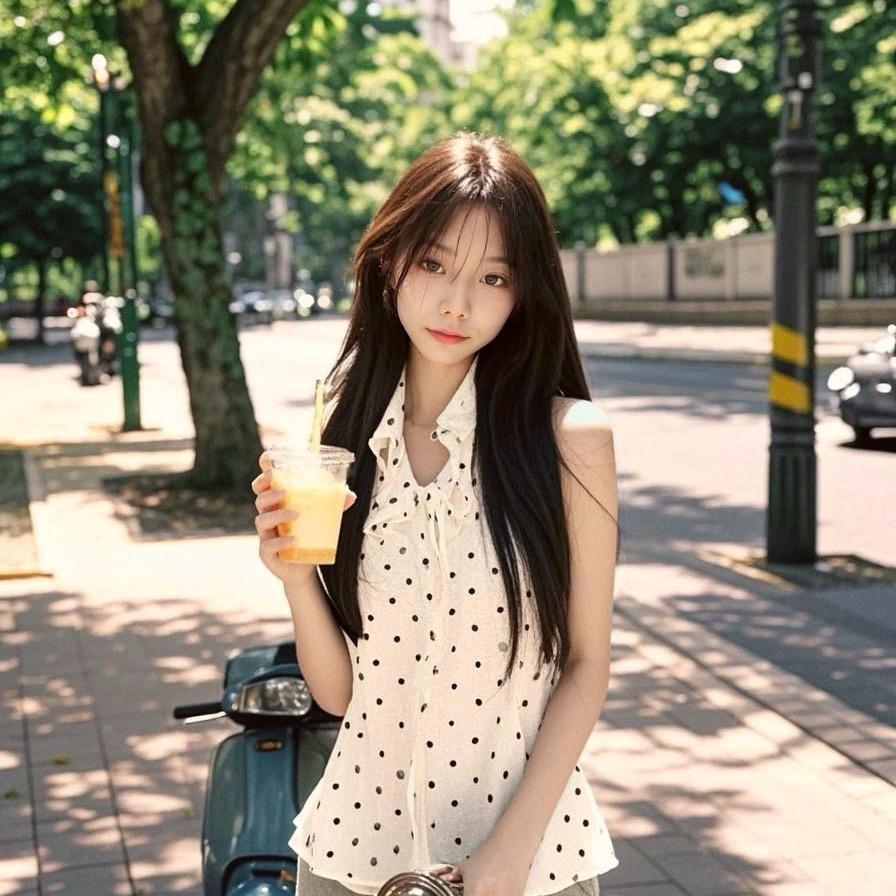 ¹个美女⁸了