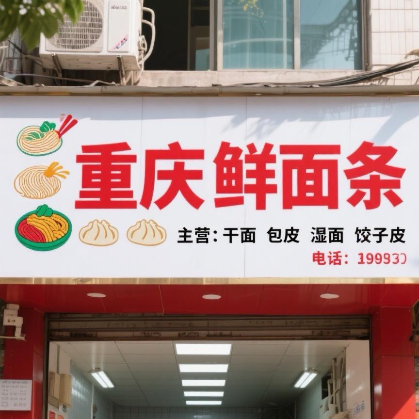 重庆鲜面店生产