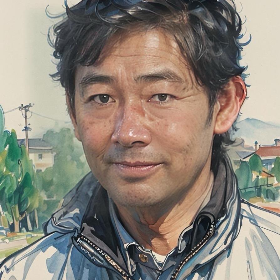 陈开文《锦鲤鱼池建造》