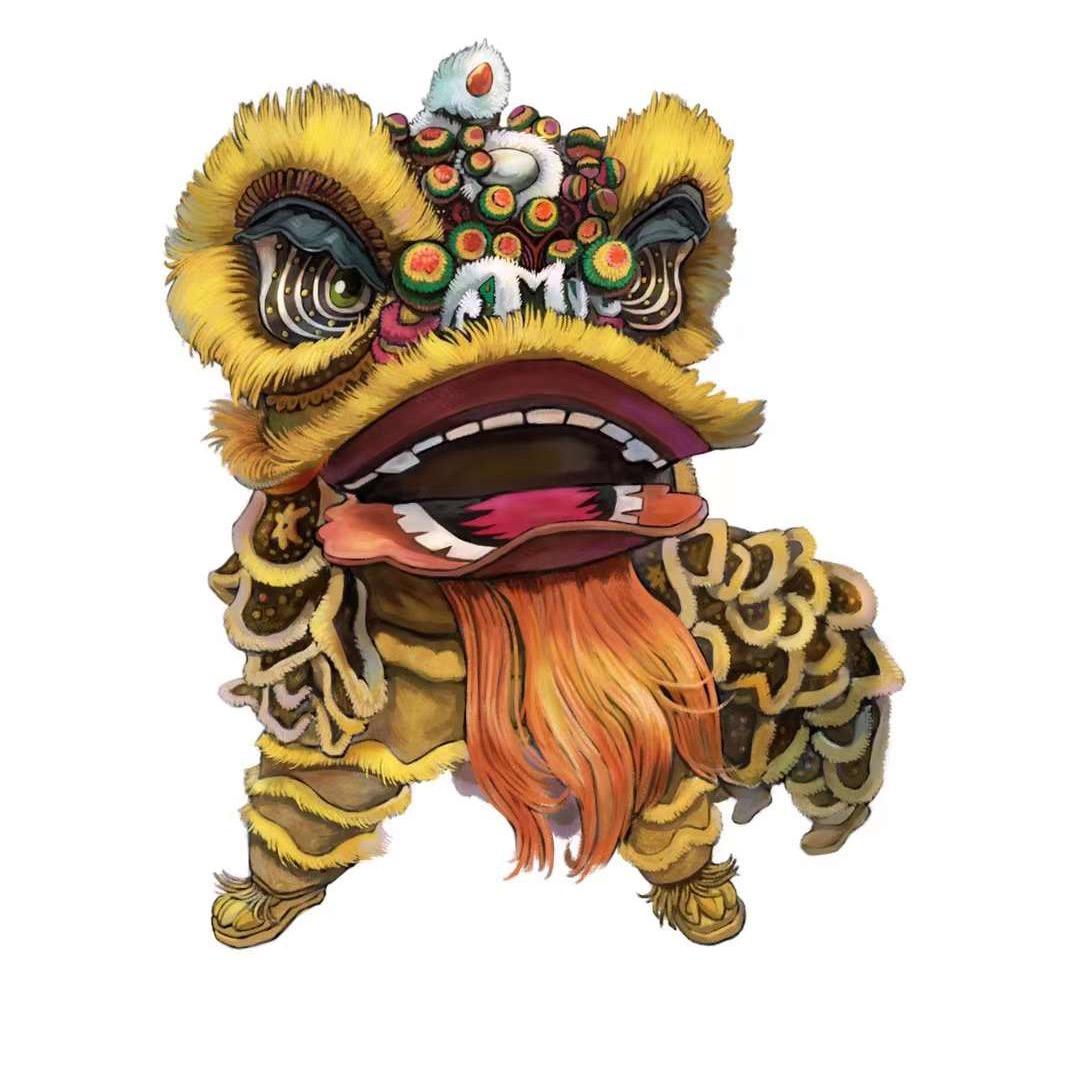 恩平水口江醒狮队 杰仔