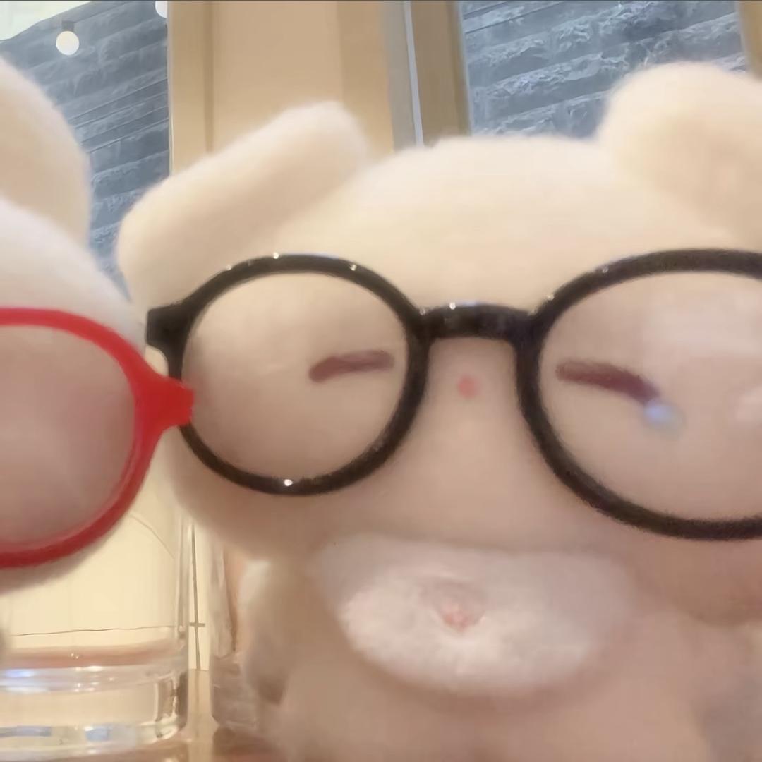 无语的蓝色面条