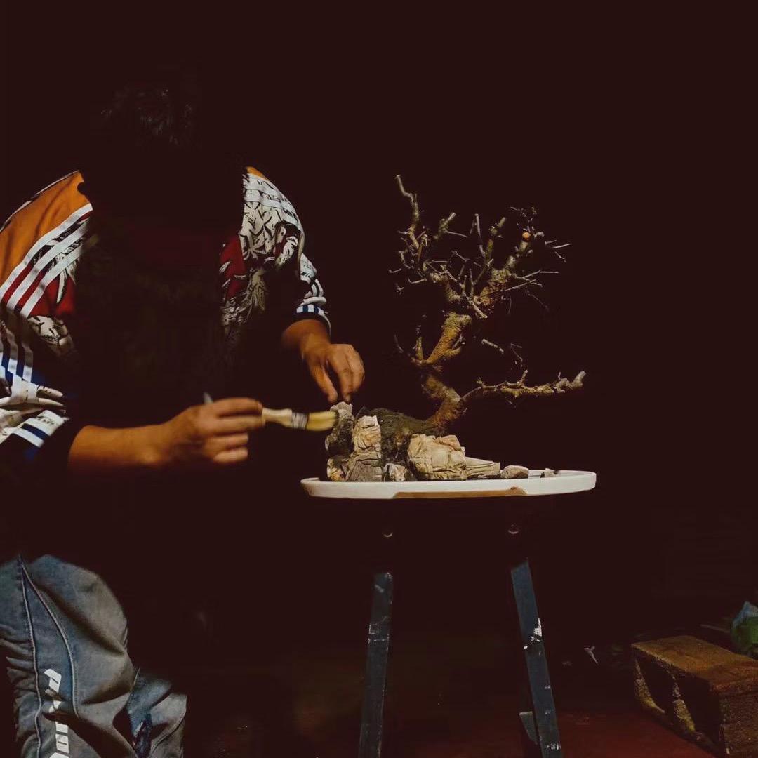 梁～承（盆景工作者）