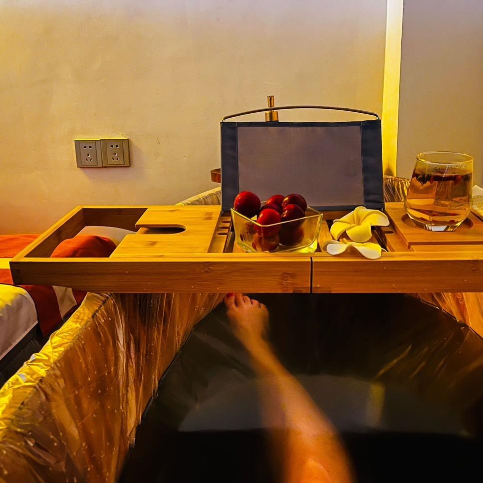 紫夜，泡泡浴轻奢spa