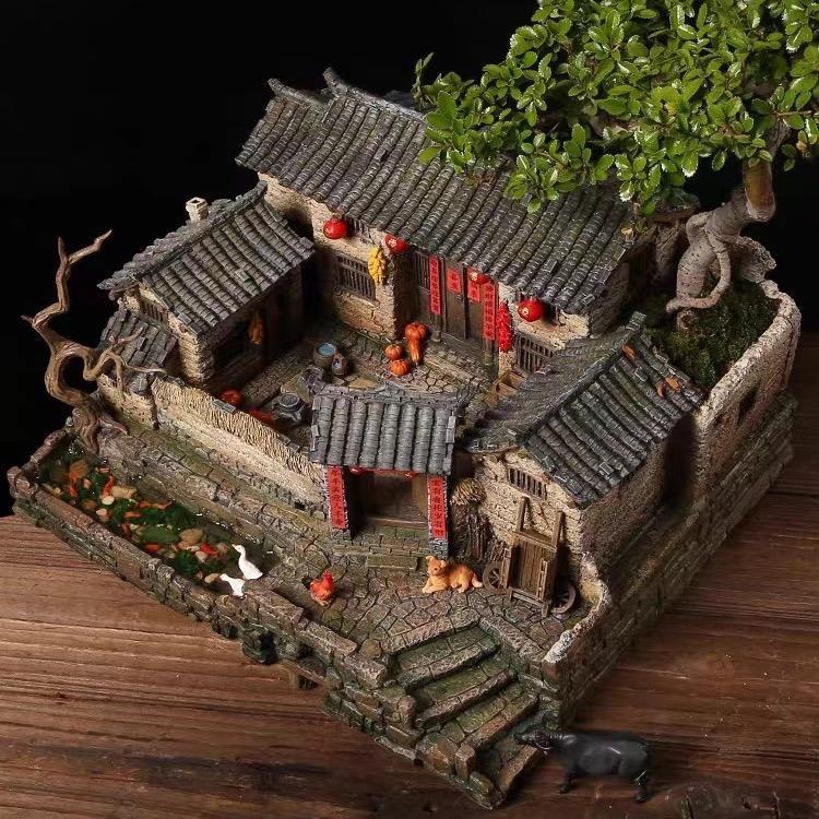 豆磨造景