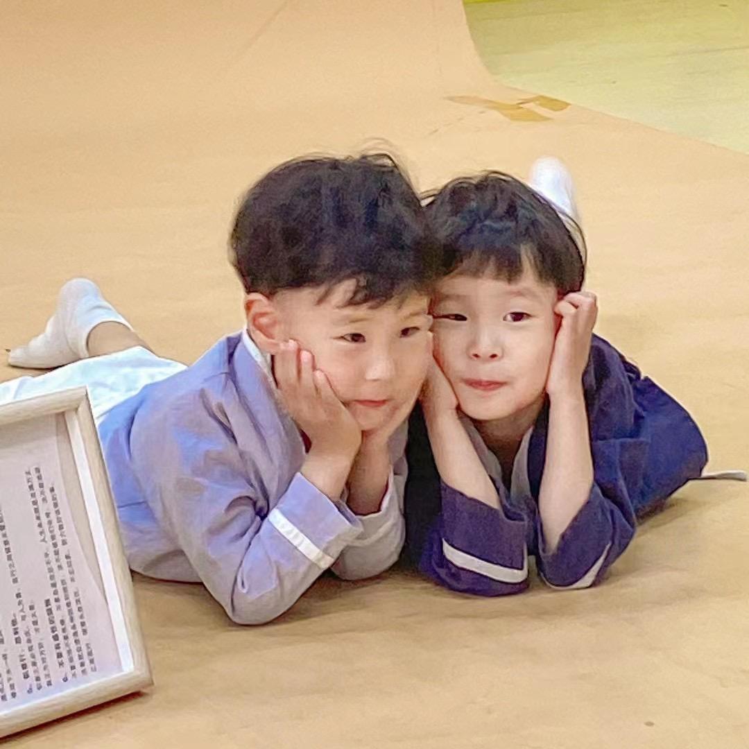 今天鱼鱼闵闵干嘛了👦🏻👦🏻