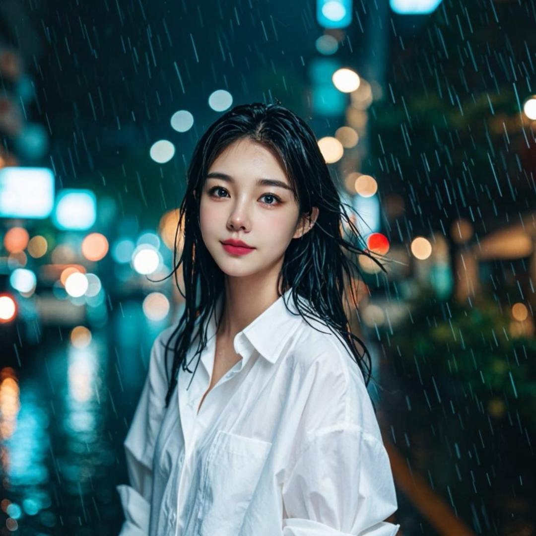莹莹在染发