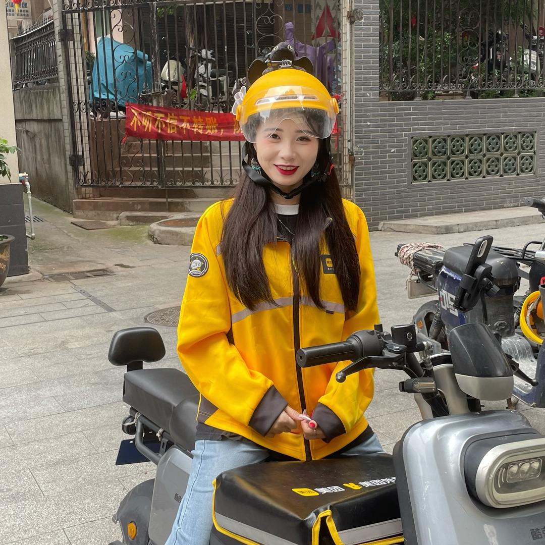 A广州骑手招聘：小婷