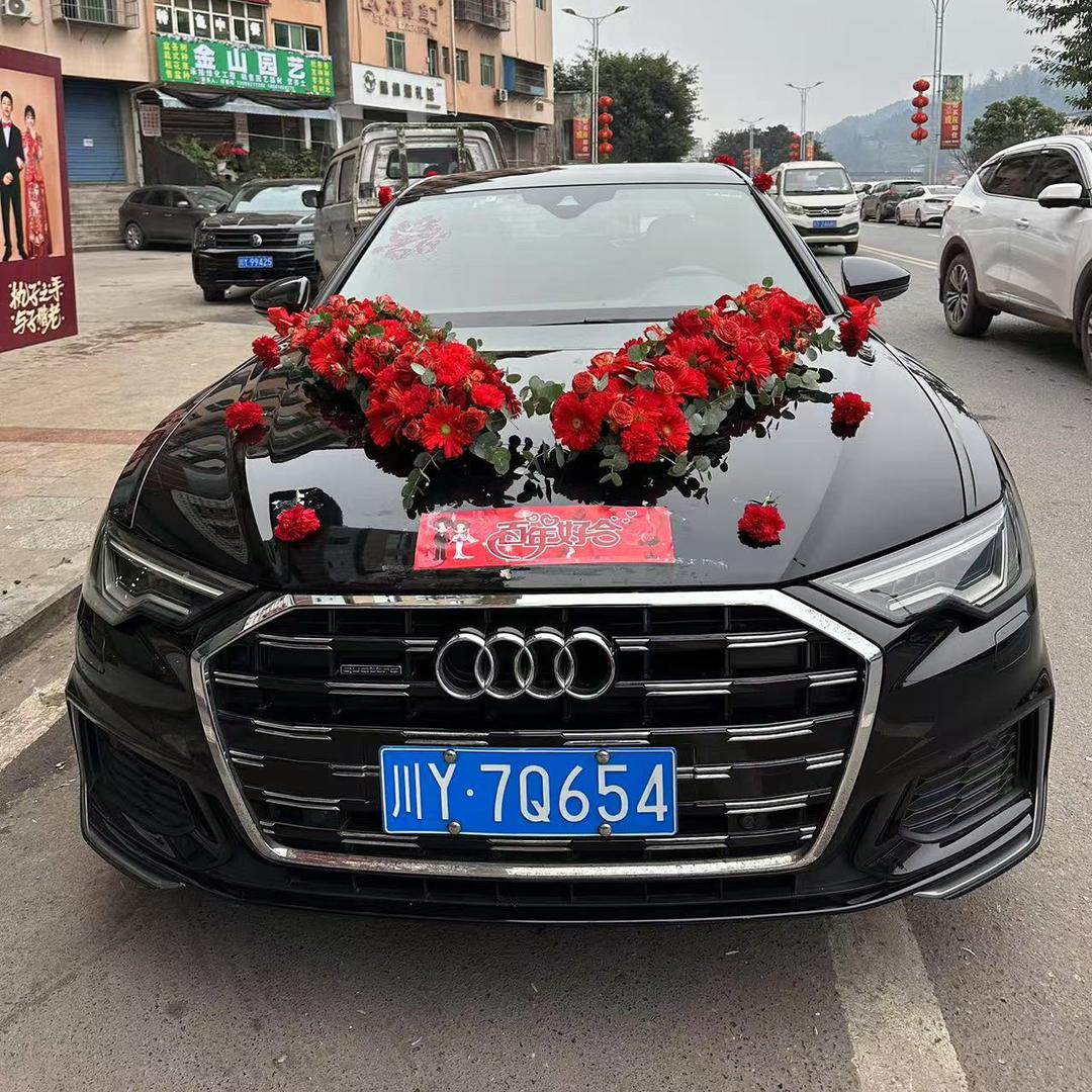 巴中小青年婚车