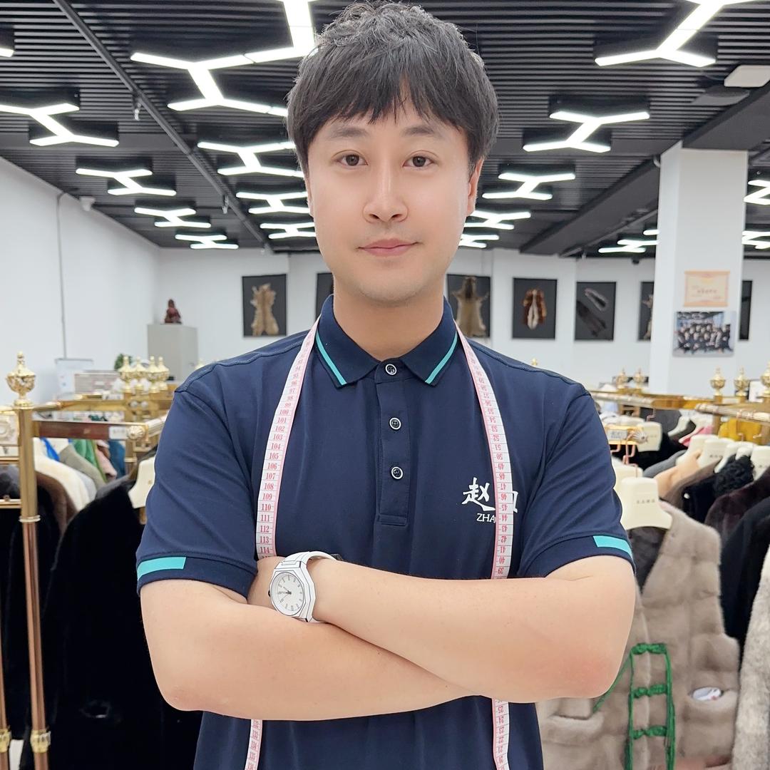 赵姐裘皮染改牛师傅