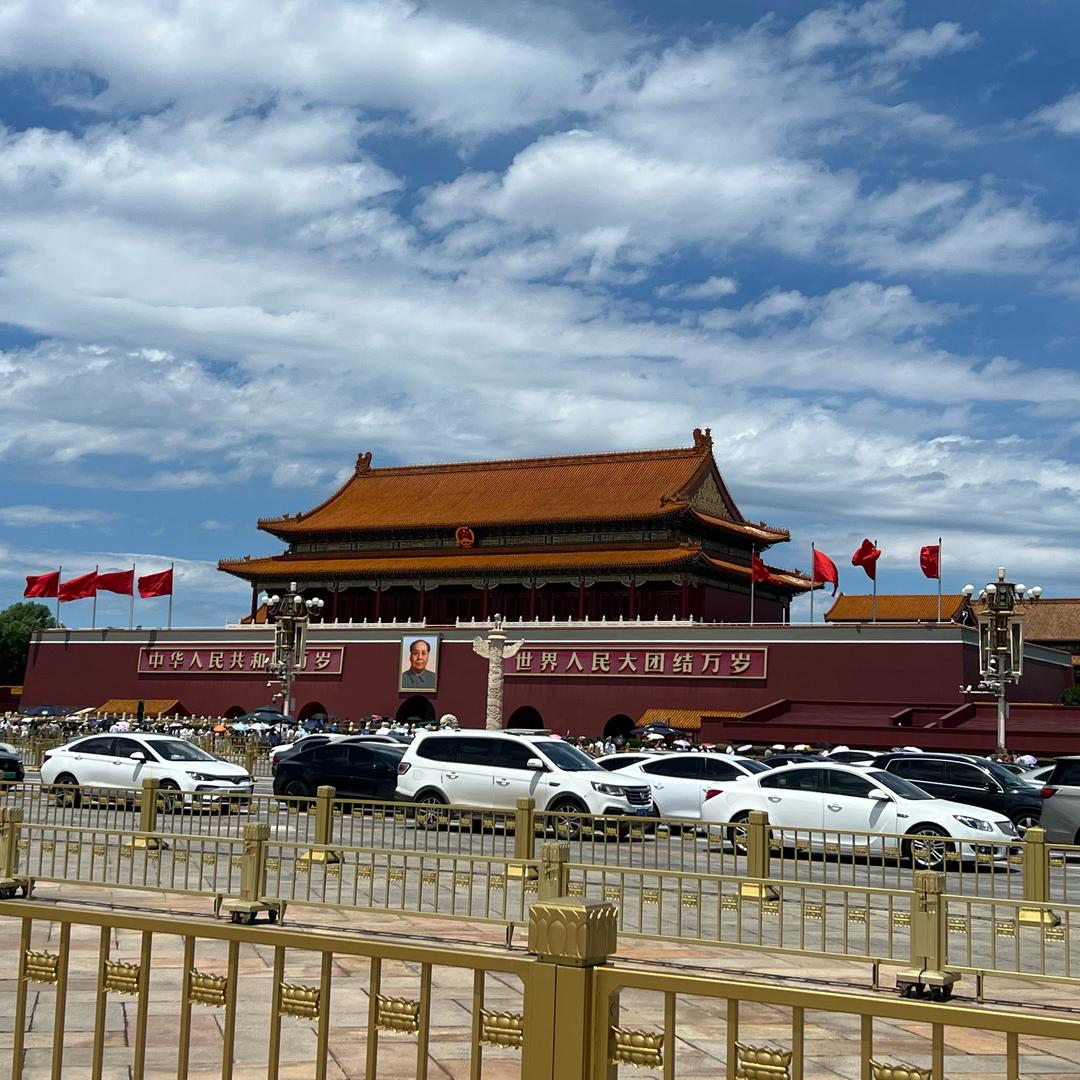 天安门升旗
