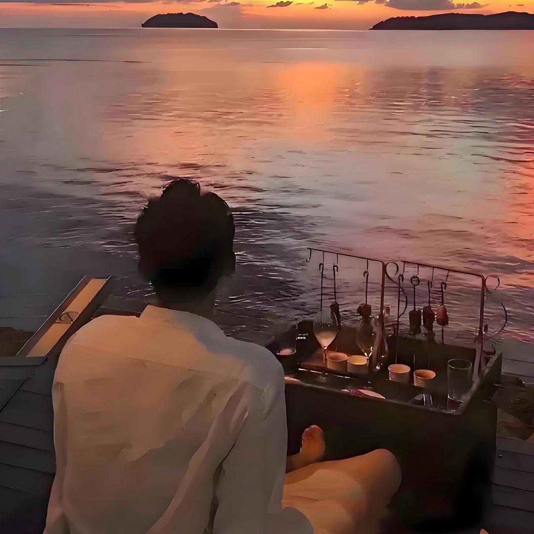 余味 .