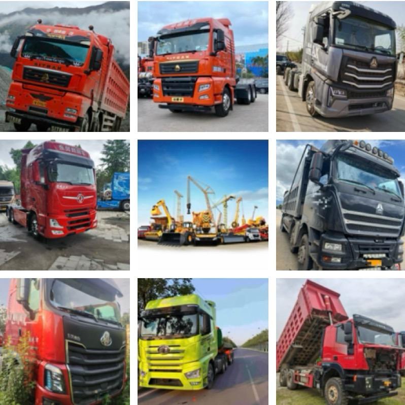 断供无户裸的工程机械出口，自卸车，牵引头