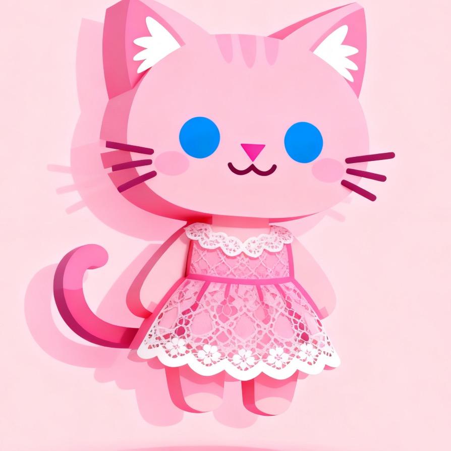 粉红猫猫