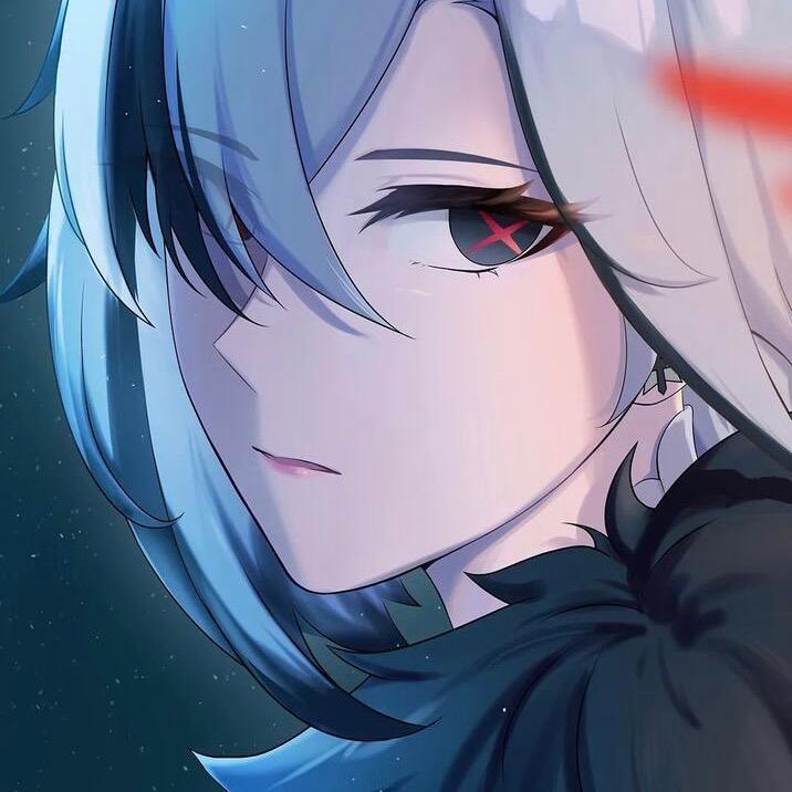 青 .
