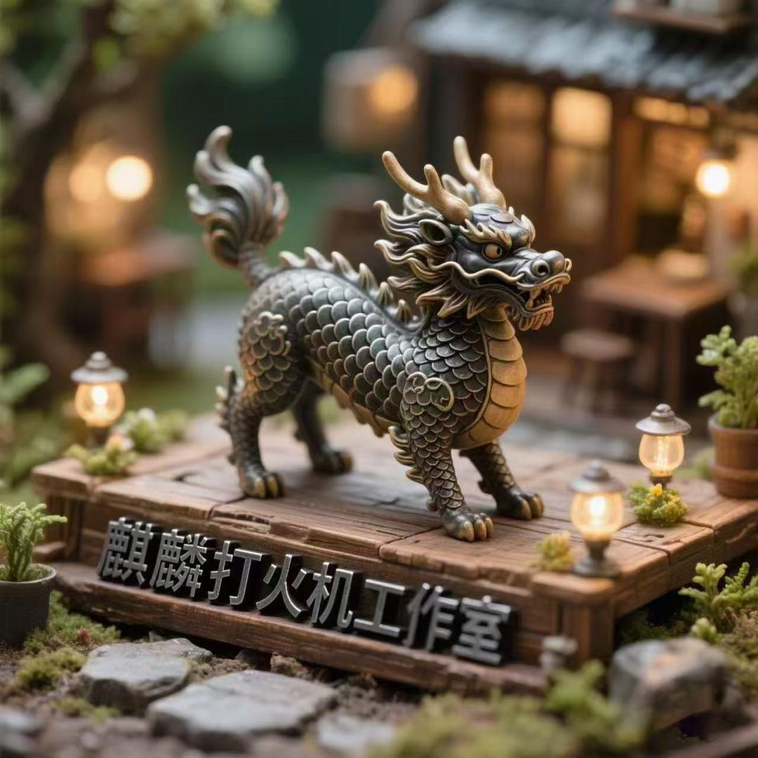 麒麟打火机工作室03