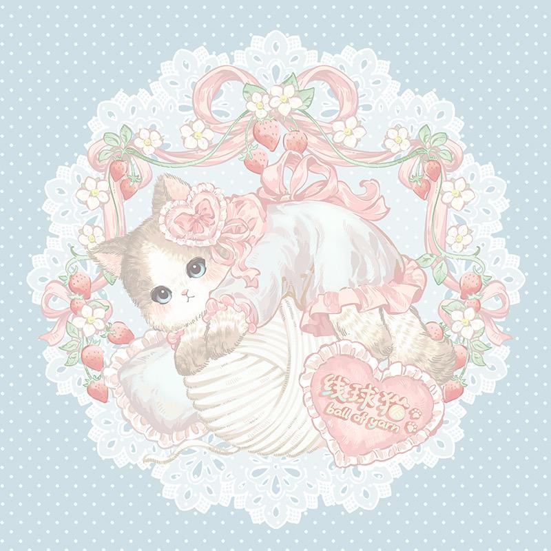 线球猫Lolita原创设计