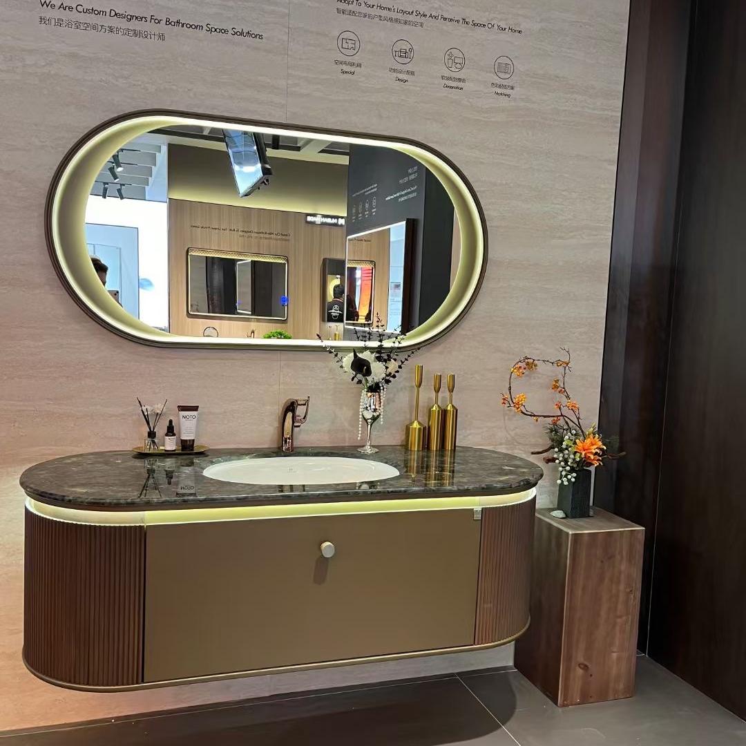 成都木百年高定浴室柜