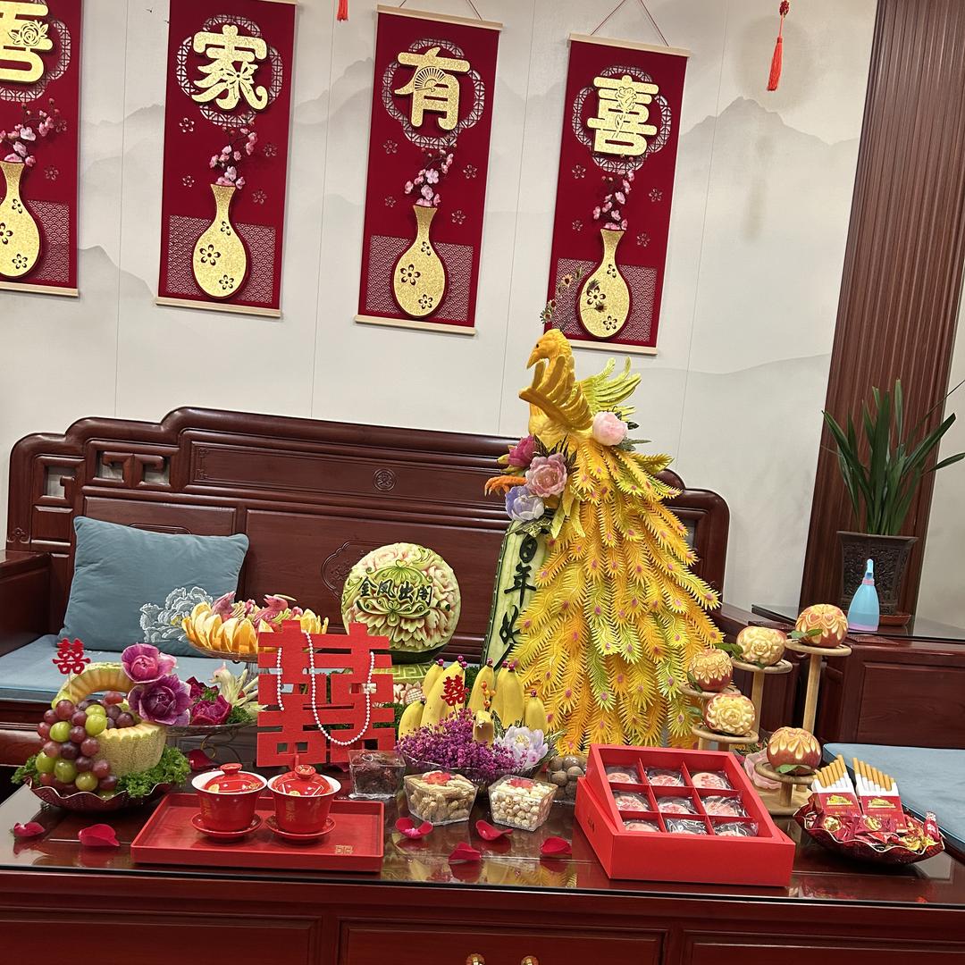 想开了果雕花艺