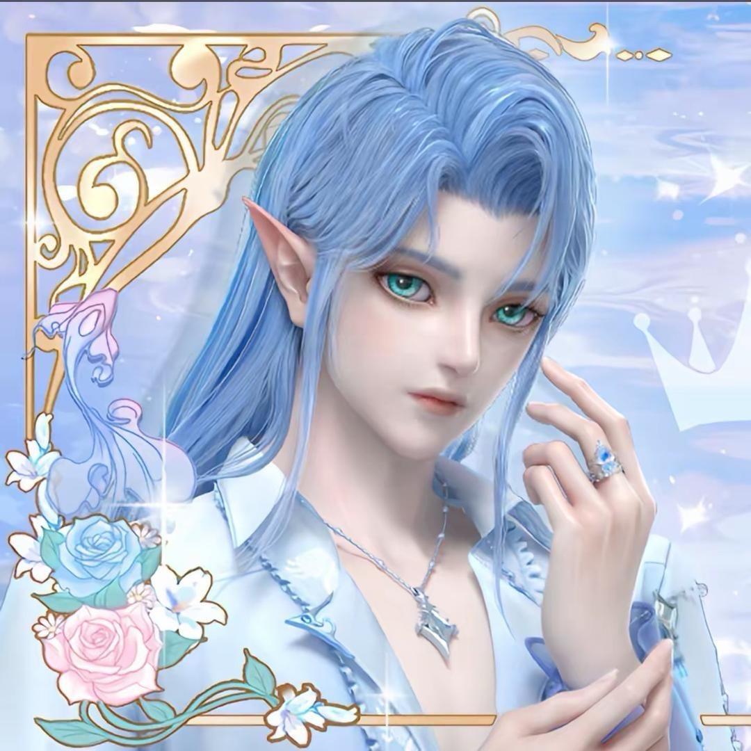 blue