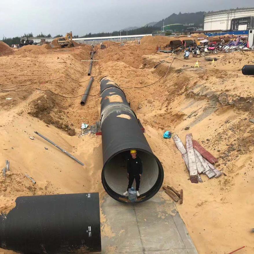 专业安装球墨铸铁管