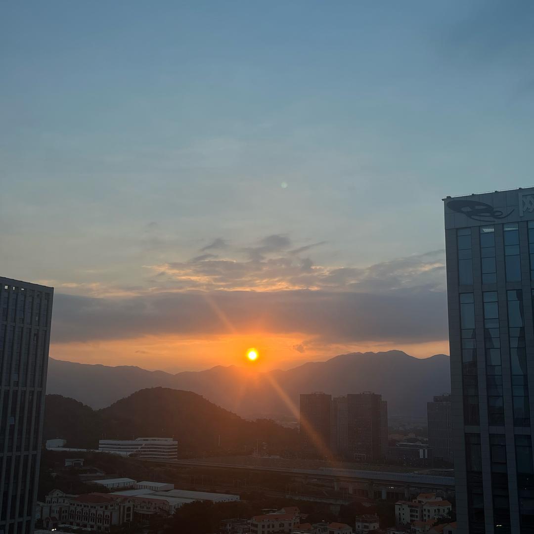 突然