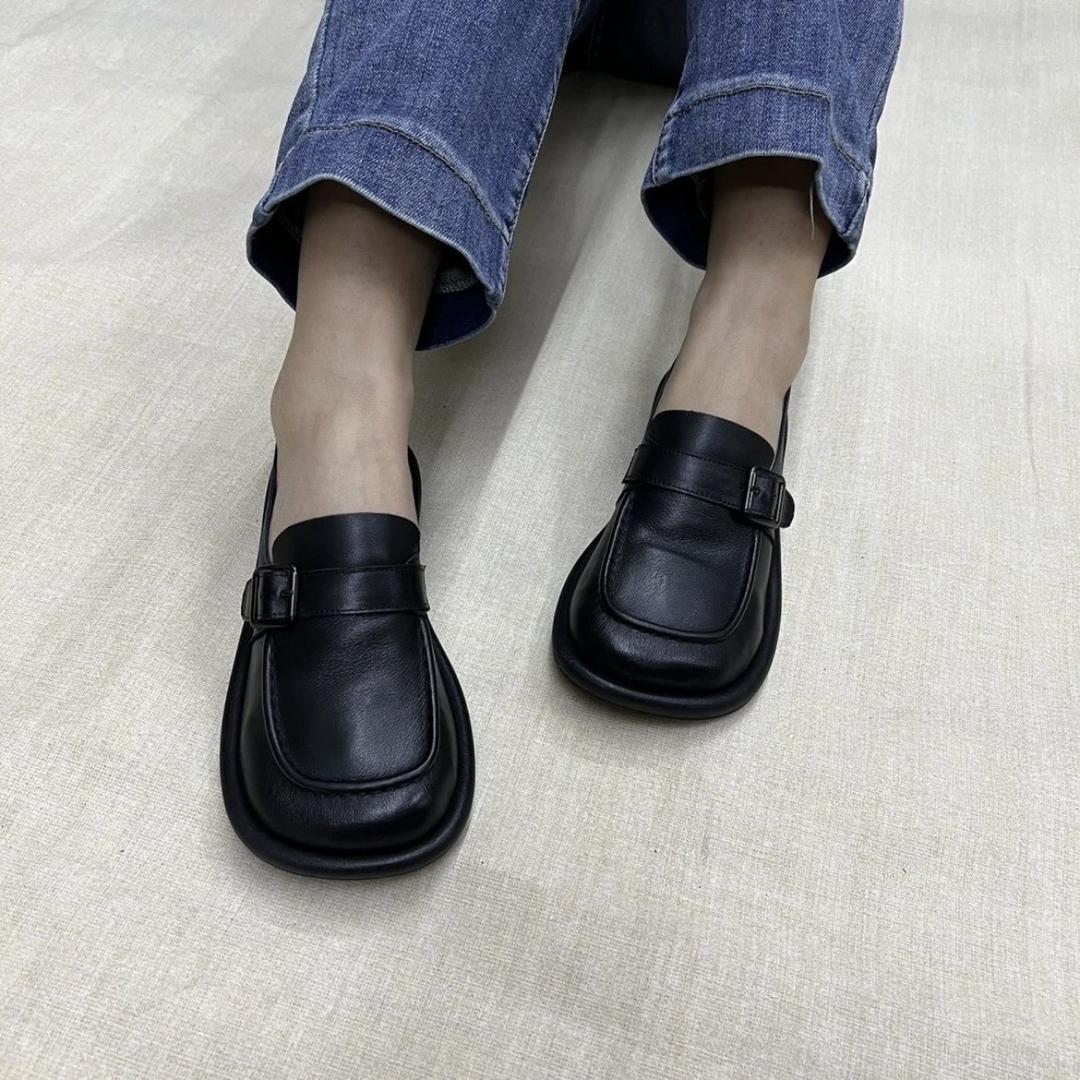 且朴手工女鞋