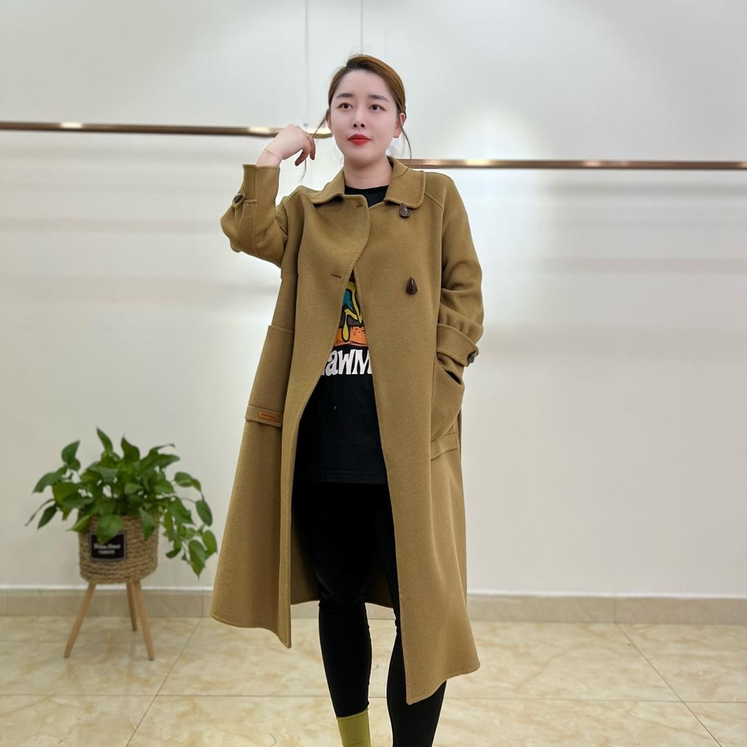 咪家大码女装羊绒大衣