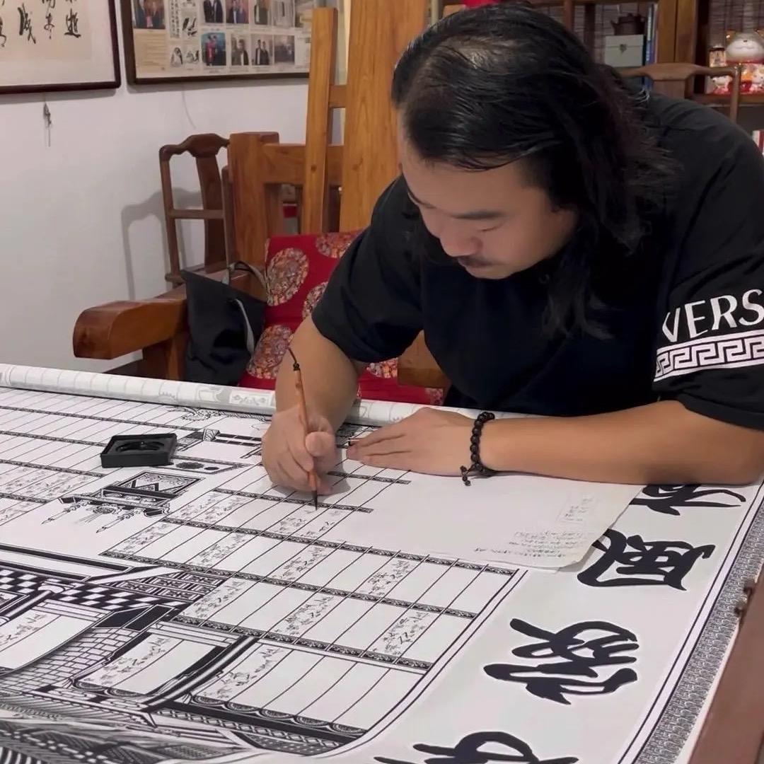 甄荣明书画作品～天赐良财