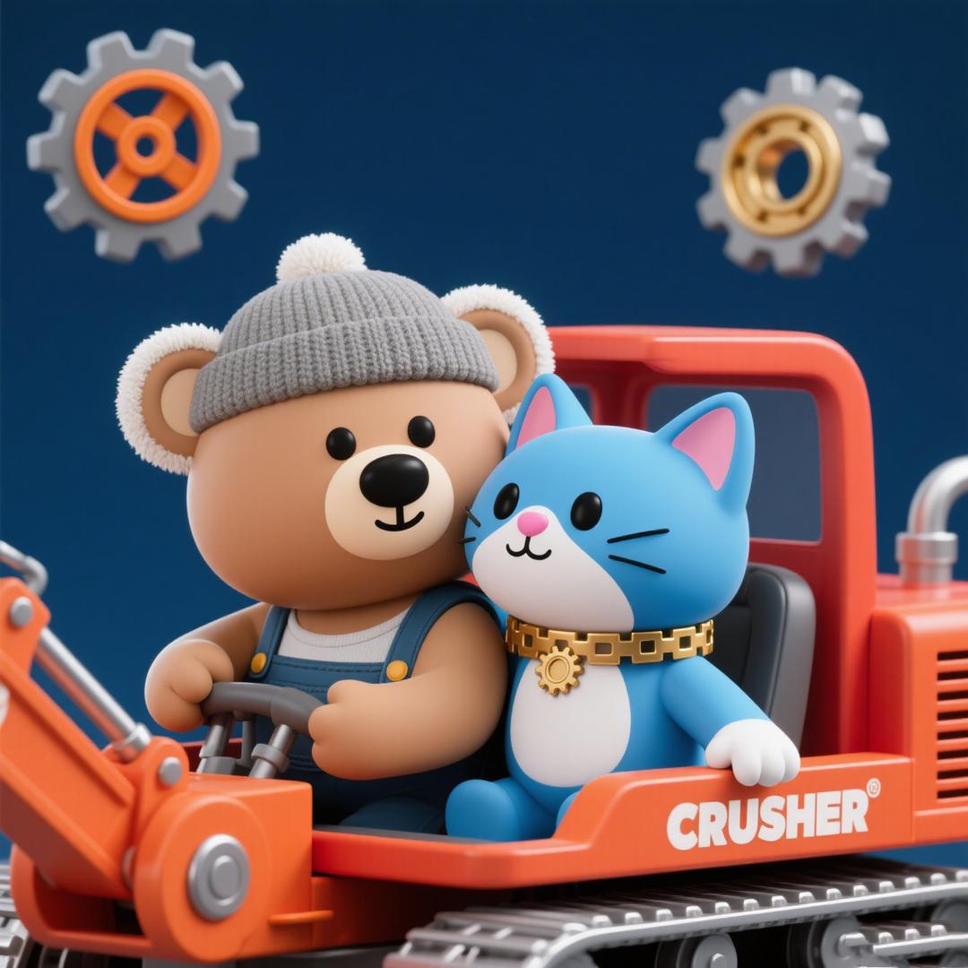 掘掘熊与喵铲铲